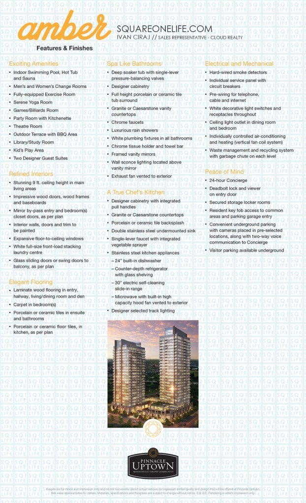 Amber Condos Mississauga Exclusive Release VIP SquareOneLIFE